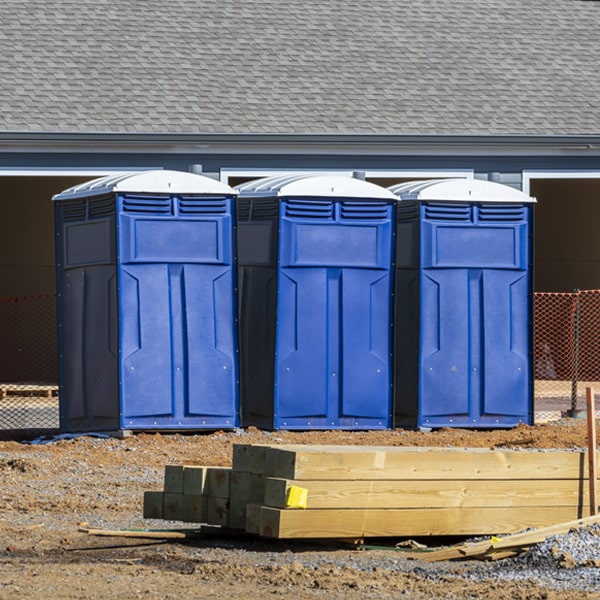 are there any restrictions on where i can place the portable toilets during my rental period in Plainview Tennessee